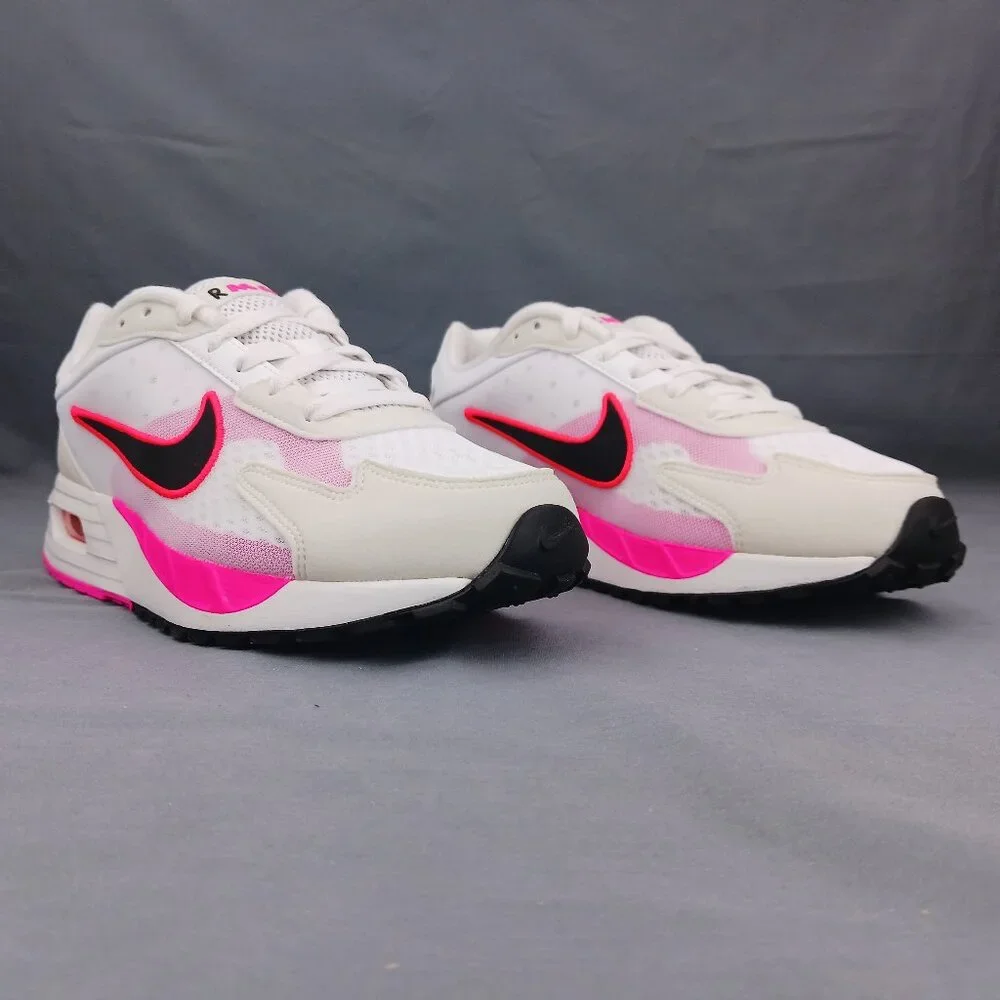 Nike Air Max Solo Women's Casual Shoes White Pink FN0784 102 Sizes 8-9.5